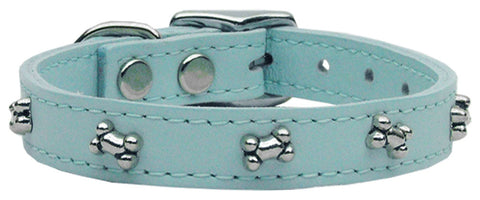 Bone Leather Baby Blue