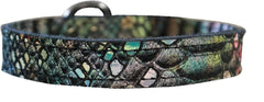 Dragon Skin Genuine Leather Dog Collar Size