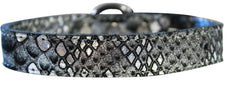 Dragon Skin Genuine Leather Dog Collar Size