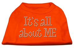 It's All About Me Rhinestone Shirts Orange XXXL (20)