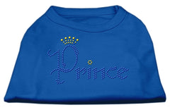 Prince Rhinestone Shirts Blue XXXL (20)