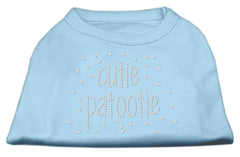 Cutie Patootie Rhinestone Shirts Baby Blue XXXL