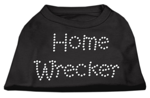 Home Wrecker Rhinestone Shirts Black XXXL(20)