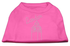 London Rhinestone Shirts Bright Pink XXXL(20)