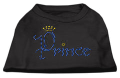 Prince Rhinestone Shirts Black XXXL(20)