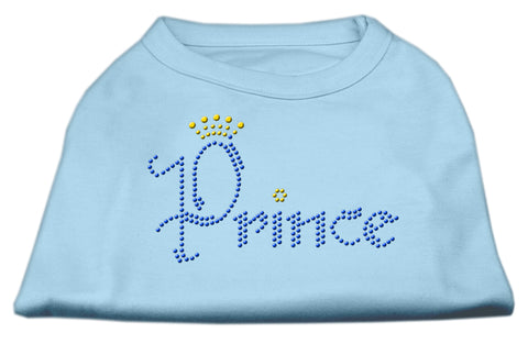Prince Rhinestone Shirts Baby Blue XXXL(20)