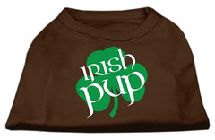 Irish Pup Screen Print Shirt Brown XXXL (20)