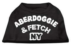 Aberdoggie NY Screenprint Shirts Black  XXXL