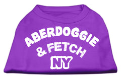 Aberdoggie NY Screenprint Shirts Purple XXXL