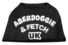 Aberdoggie UK Screenprint Shirts Black  XXXL