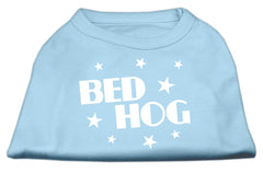 Bed Hog Screen Printed Shirt  Baby Blue XXXL