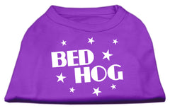 Bed Hog Screen Printed Shirt  Purple XXXL