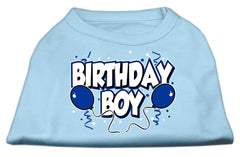 Birthday Boy Screen Print Shirts Baby Blue XXXL