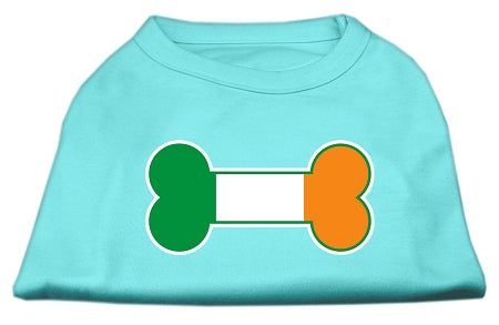 Bone Flag Ireland Screen Print Shirt Aqua XXXL