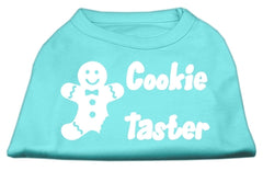 Cookie Taster Screen Print Shirts Aqua XXXL